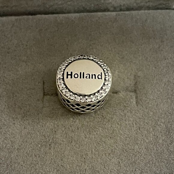 Pandora Holland Michigan Keukenhof Flower Exclusive Charm - Picture 4 of 4
